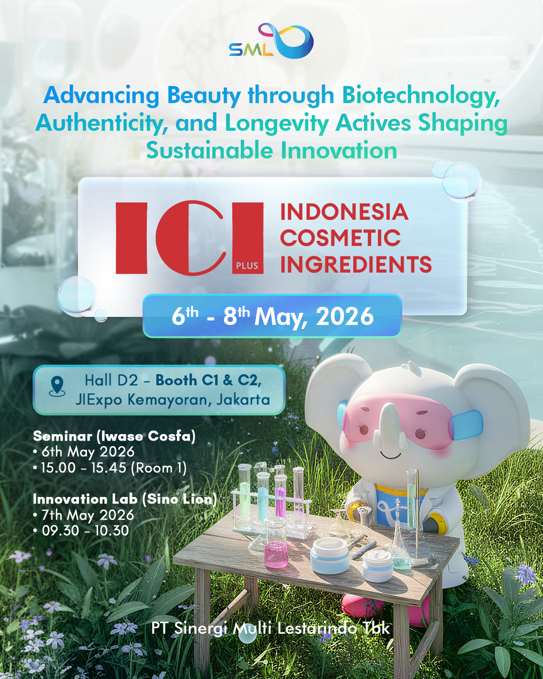Shaping the Future of Cosmetic Ingredients through SML’s Return to ICI 2026 and the Launch of GK Silicones